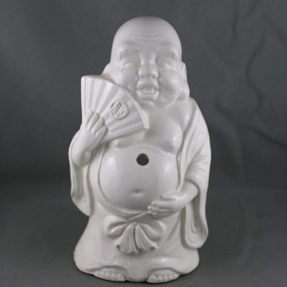 Vintage Benihana Mug - Buddha with Fan Suehiro At the Airport - Cermaic Mug - Picture 1 of 11